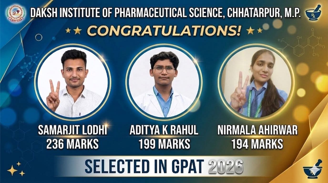 GPAT 2026 Achievers
